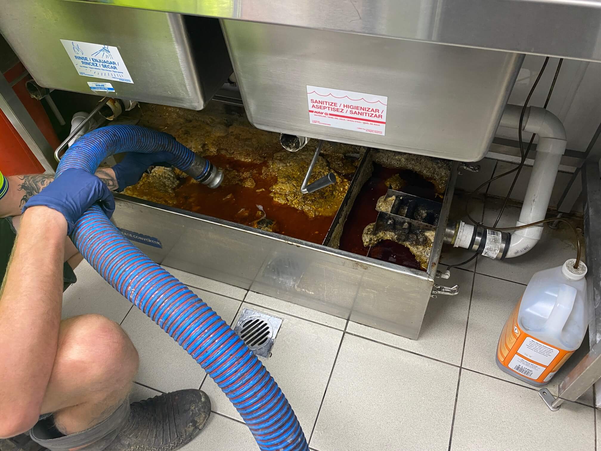 Grease Trap Cleaning in Cabot